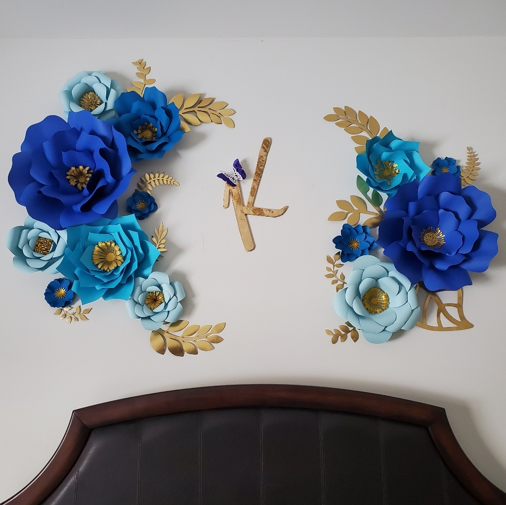Paper flower set